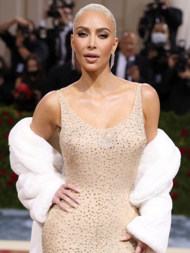 Kim Kardashian 2022 Met Gala Wore Marilyn Monroes Iconic Happy Birthday Dress Code Tamil 5855