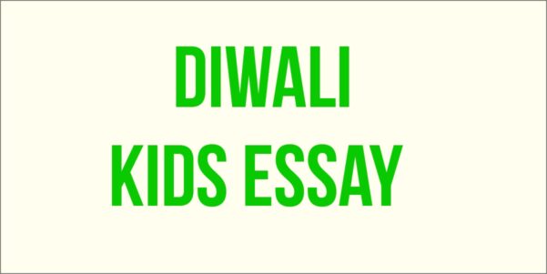Diwali essay english children