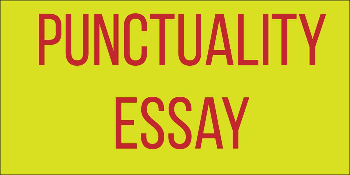 punctuality essay