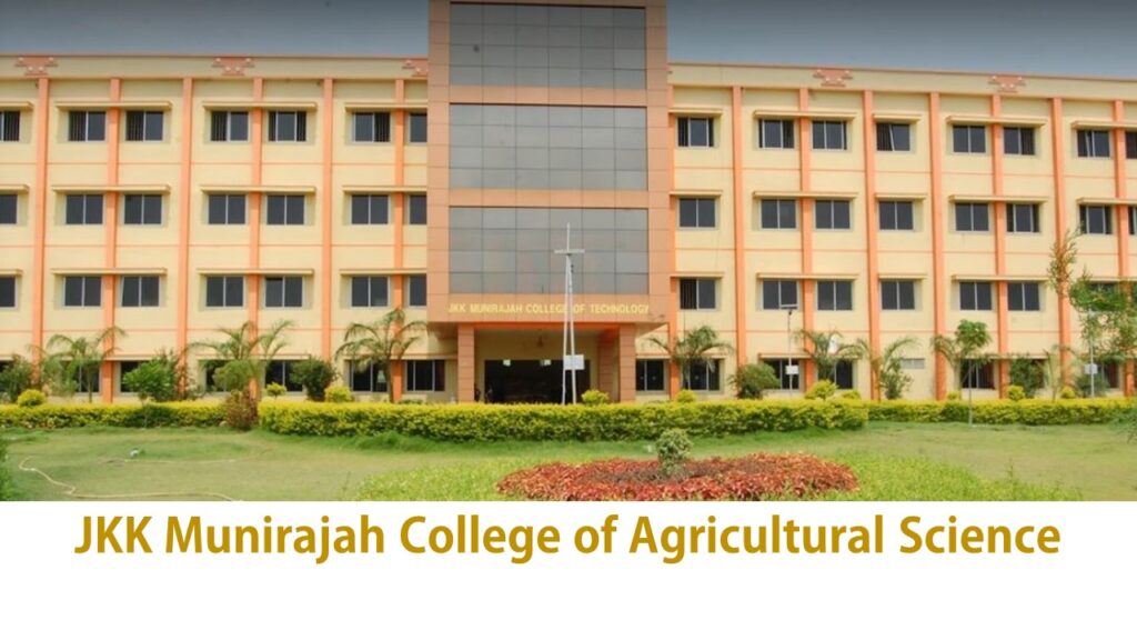 JKK Munirajah College of Agricultural Science