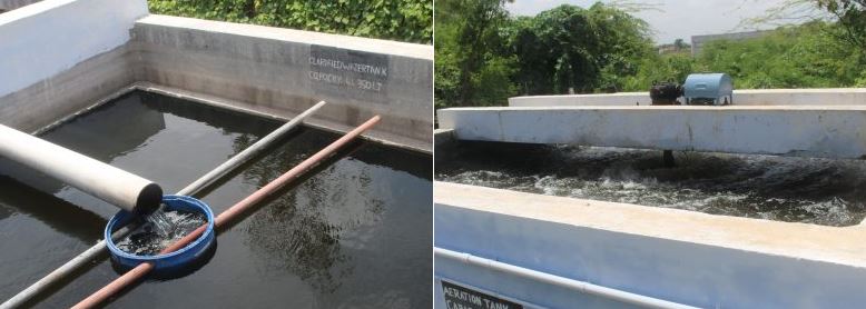 Coimbatore Institute of Technology sewage water treatment