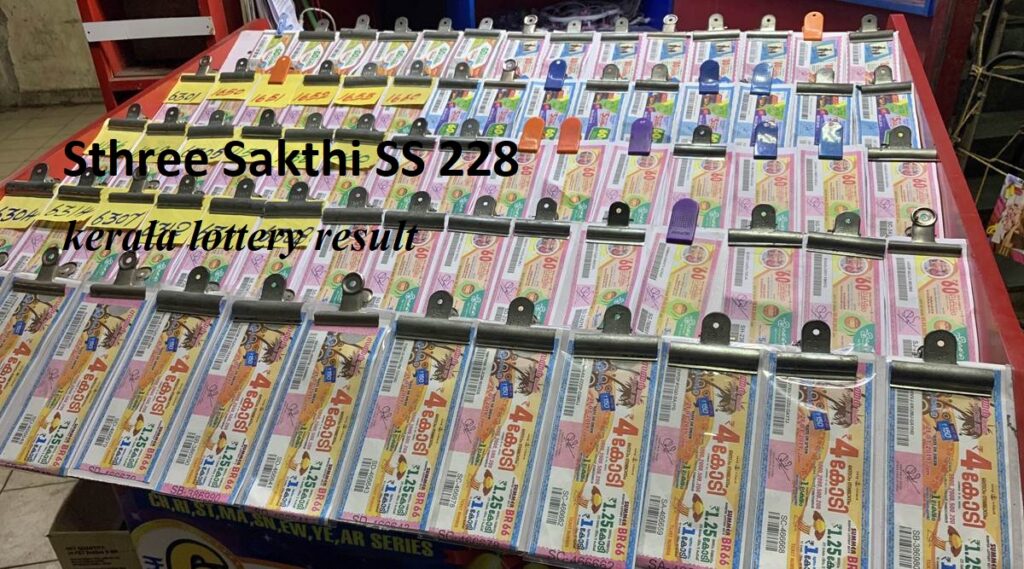 22-9-2020 Sthree Sakthi SS 228 Result: Kerala Lottery Results