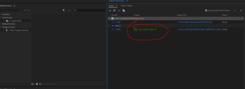 Create Youtube Shorts Video using Adobe After Effects Step 2