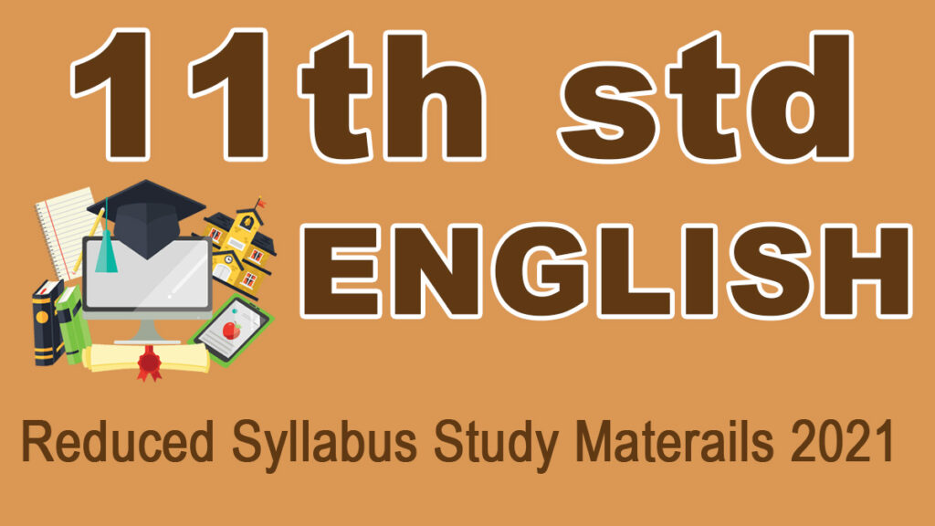 11th english reduced syllabus guide pdf download