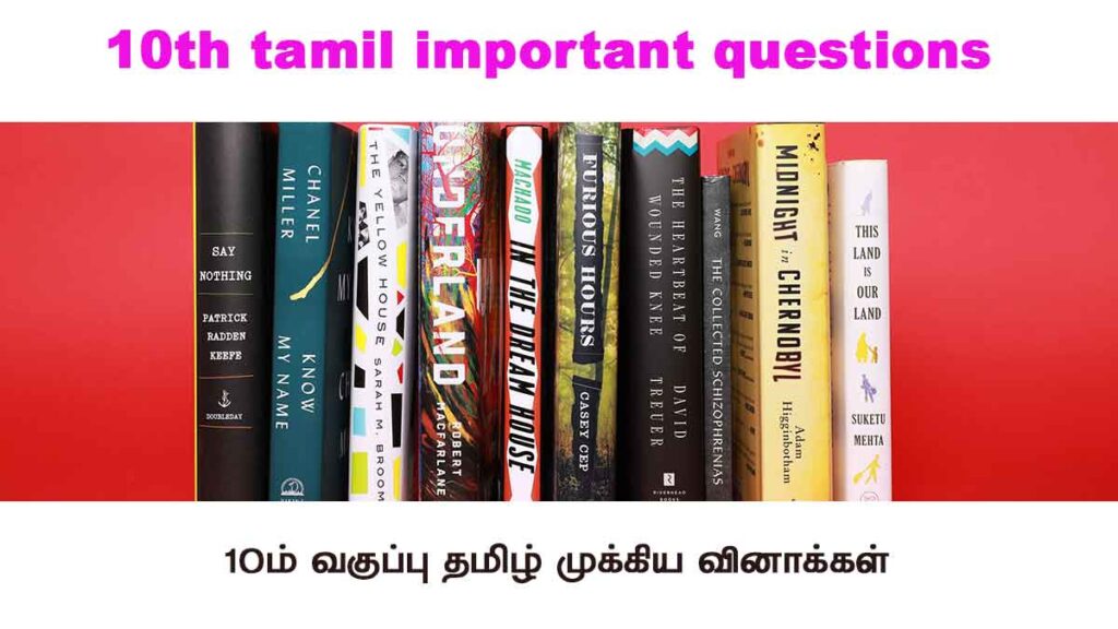 10th tamil important questions 