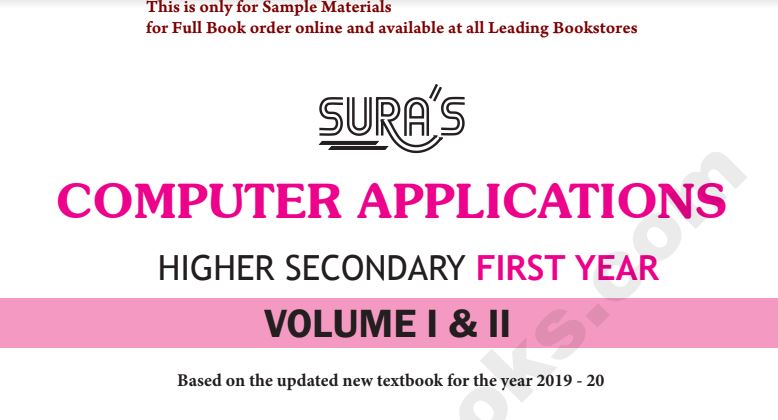 11th computer application sura guide download