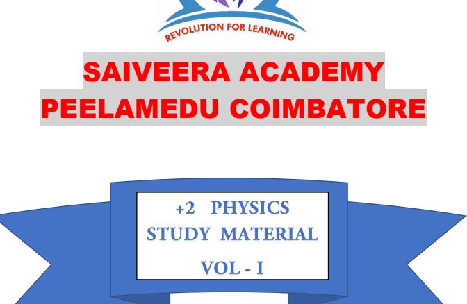 12th physics important questions with answers pdf state board