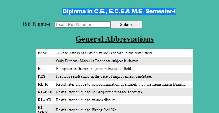 Diploma in C.E., E.C.E.& M.E. Semester-I