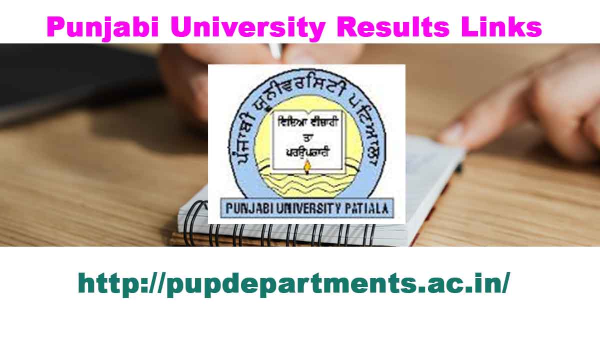 Punjabi University Results Links