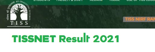 TISSNET Result 2021