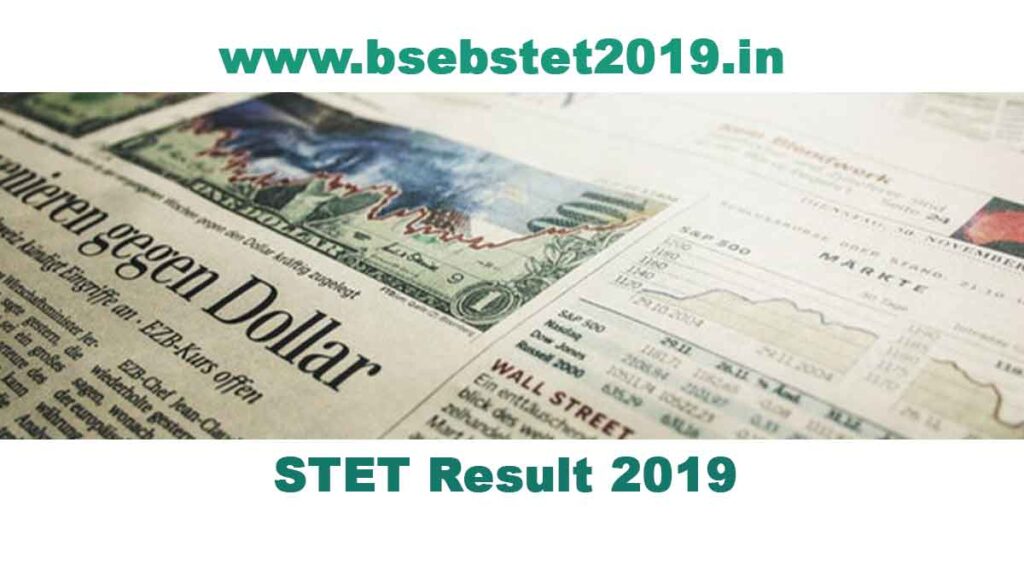 bsebstet2019.in Bihar, STET Result 2019 has been declared