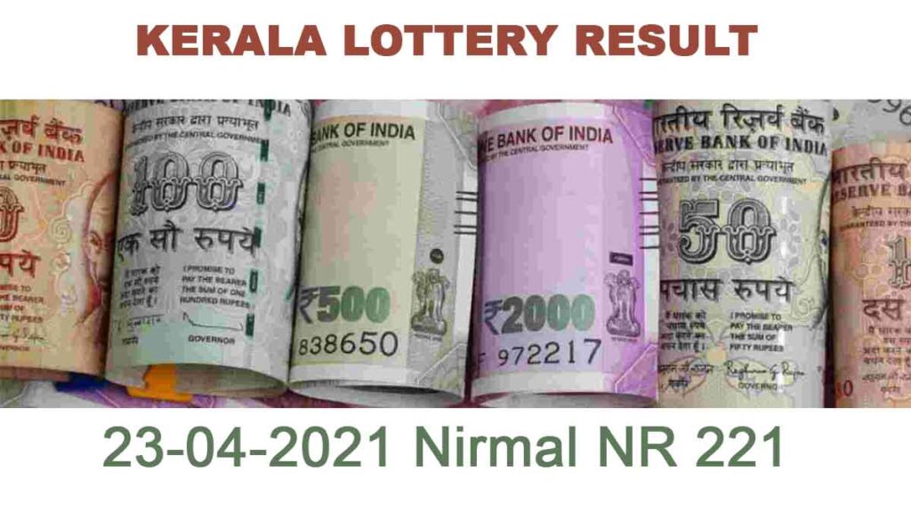 23-04-2021 Nirmal NR 221 Result