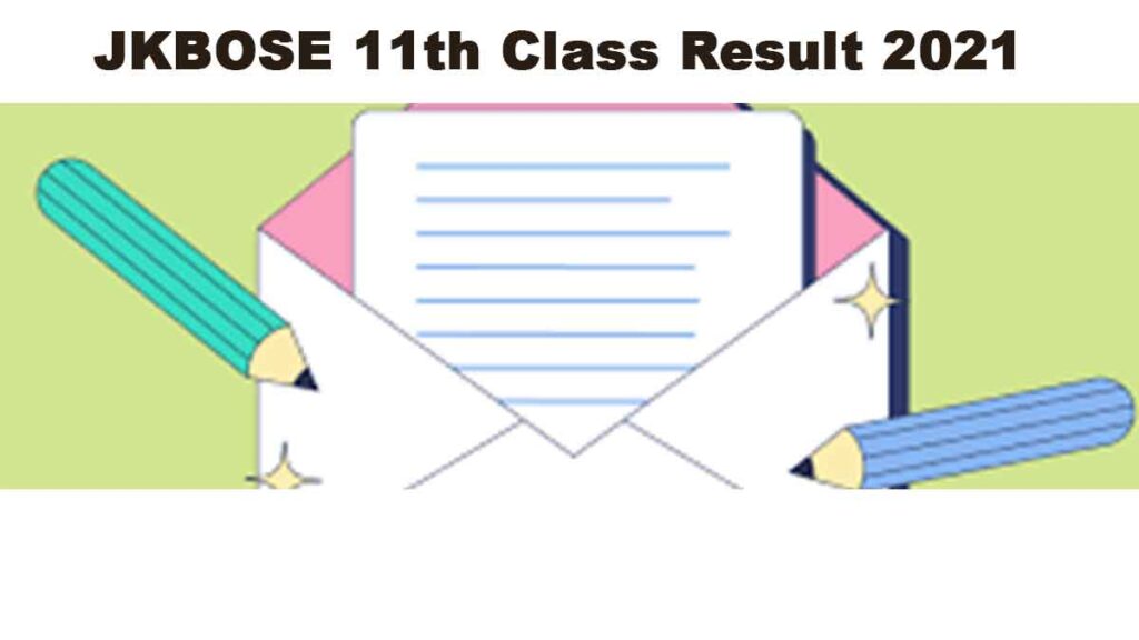 JKBOSE 11th Class Result 2021 Search by roll number