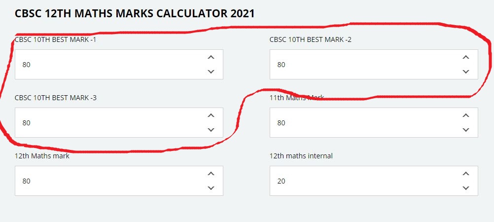 CBSE 12th mark calculation 2021