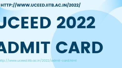 UCEED 2022 Admit Card