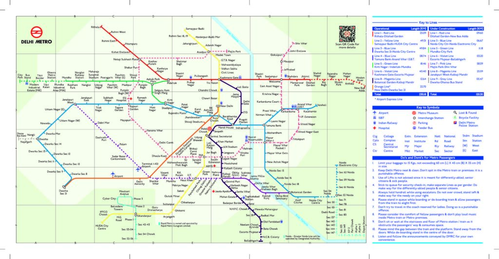 Latest Metro Map Delhi Pdf Delhi Metro Map Hd Pdf (Above 2000 Px) - Tamil Solution