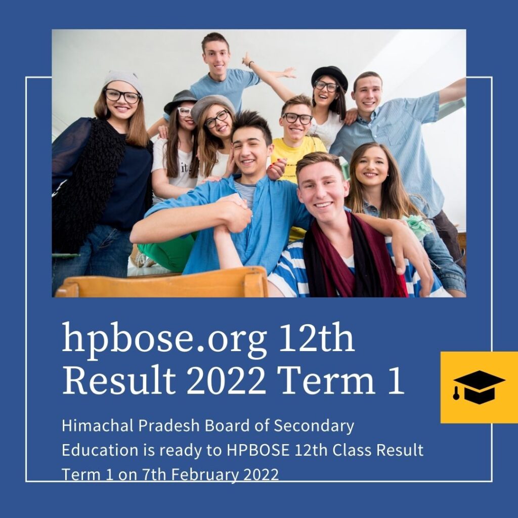 HP Board 12th Result 2022 Term 1 