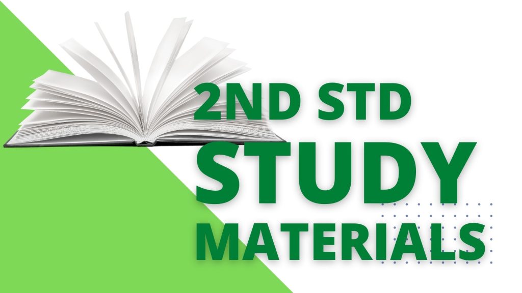 2nd Std Study Materials-2022 Study Materials