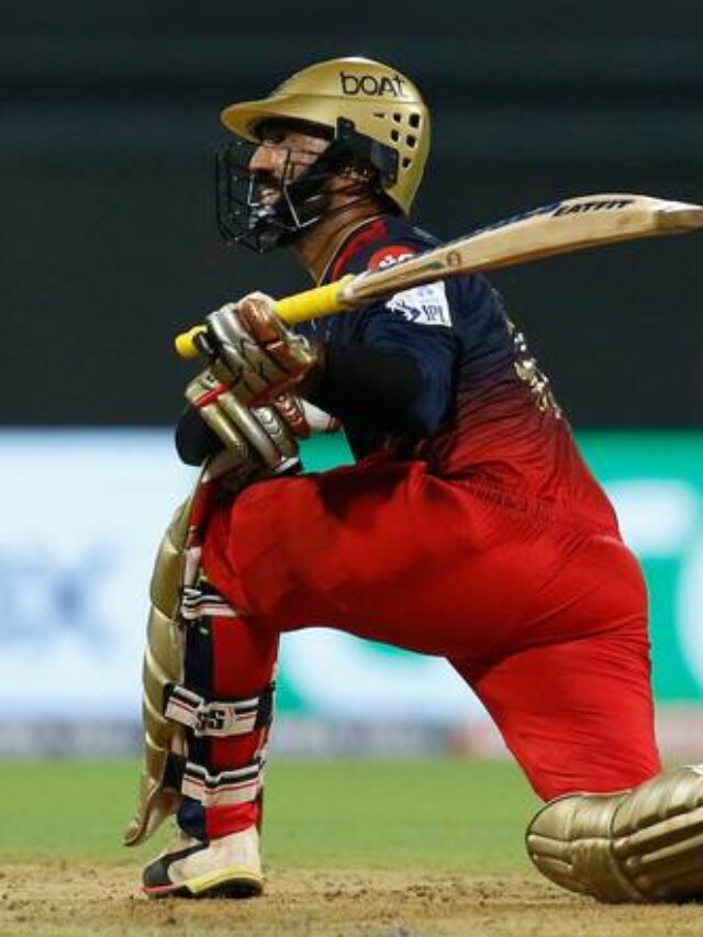 Dinesh Karthik’s brilliance helps RCB earn a win over DC