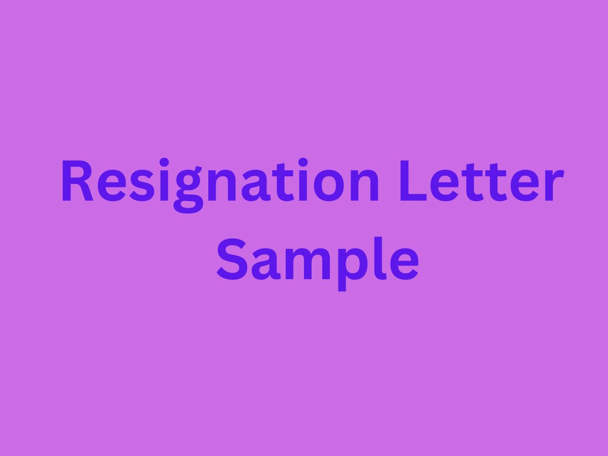 5 Professional Resignation Letters for Every Situation: Template and Guide